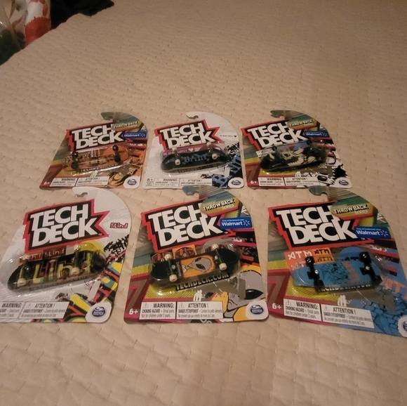Tech Deck Other - Tech Deck Throwback Series Skateboard Finesse Alien ATM Toy Machine Blind Heart